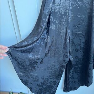 Elegant Black Floral Jumpsuit